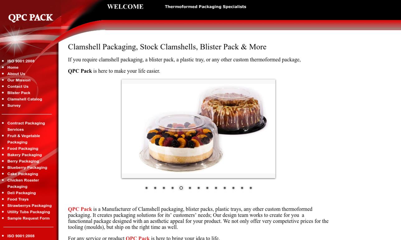 plastic clamshell packaging canada